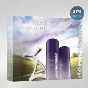 Dermalogica a moment in nature set (2 full-size + face tool)
