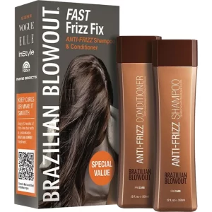 Brazilian Blowout Anti-Frizz Shampoo & Conditioner Duo Kit 12 oz / 350 ml